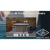 【ユニバーサルオーディオUAD Half-Yearly Sale！】Electra 88 Vintage Keyboard Studio [UAD Native Plugin] (代引不可)(オンライン納品)