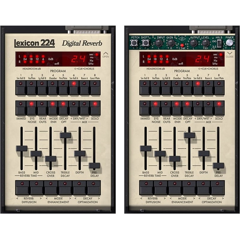 Universal Audio 【ユニバーサルオーディオUAD Half-Yearly Sale！】Lexicon 224 Digital Reverb [UAD Native Plugin] (代引不可)(オンライン納品)