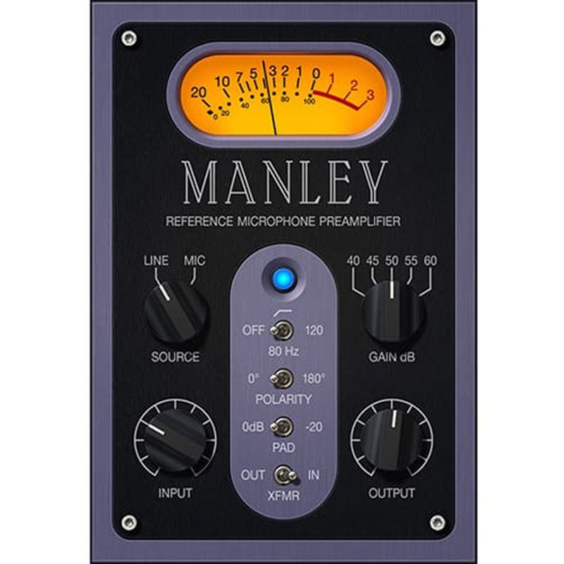 Universal Audio UAD Manley Tube Preamp [UAD Native Plugin] (代引不可)(オンライン納品)