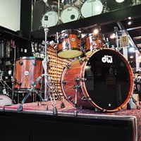 Collector's Pure Maple 4pc Drum Kit [BD22，FT16，TT12&10 /333 Shell/ Santos Rosewood Exotic Wood Finish]