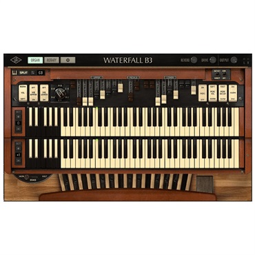 【ユニバーサルオーディオUAD Half-Yearly Sale！】Waterfall B3 Organ [UAD Native Plugin] (代引不可)(オンライン納品)