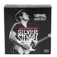 John Mayer Silver Slinky Signature Electric Guitar Strings 6Pack 10.5-47  [#3817]