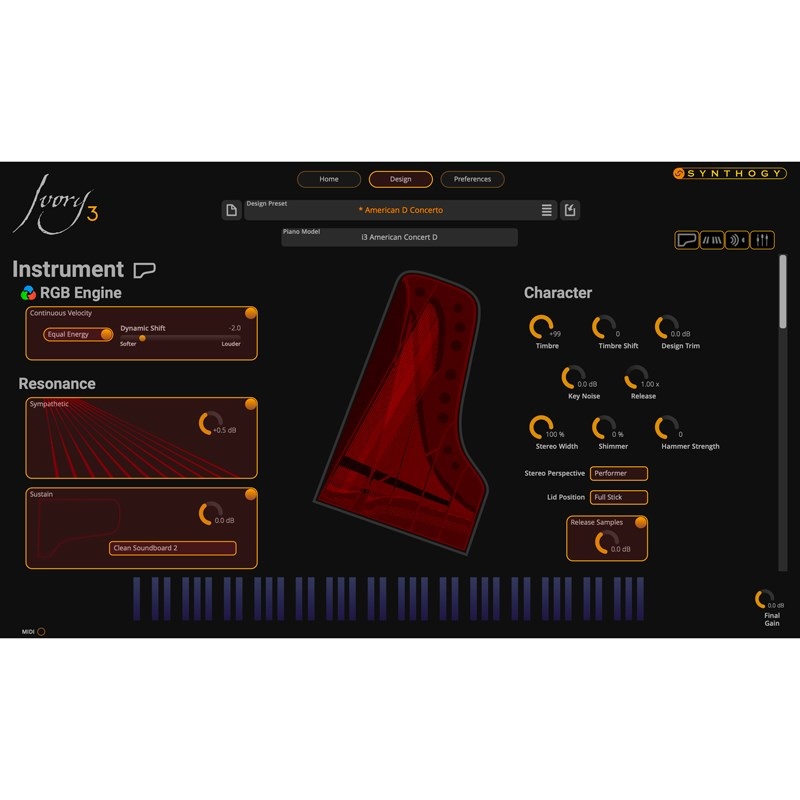 SYNTHOGY 【シンソジーホリデーセール！】Ivory 3 American Concert D (オンライン納品)(2時間以内に納品)