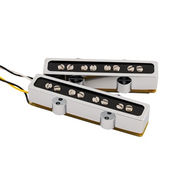 Cobalt Chrome Jazz Bass Pickup Set