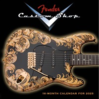 2025 Fender Custom Shop Calendar [9190180000]