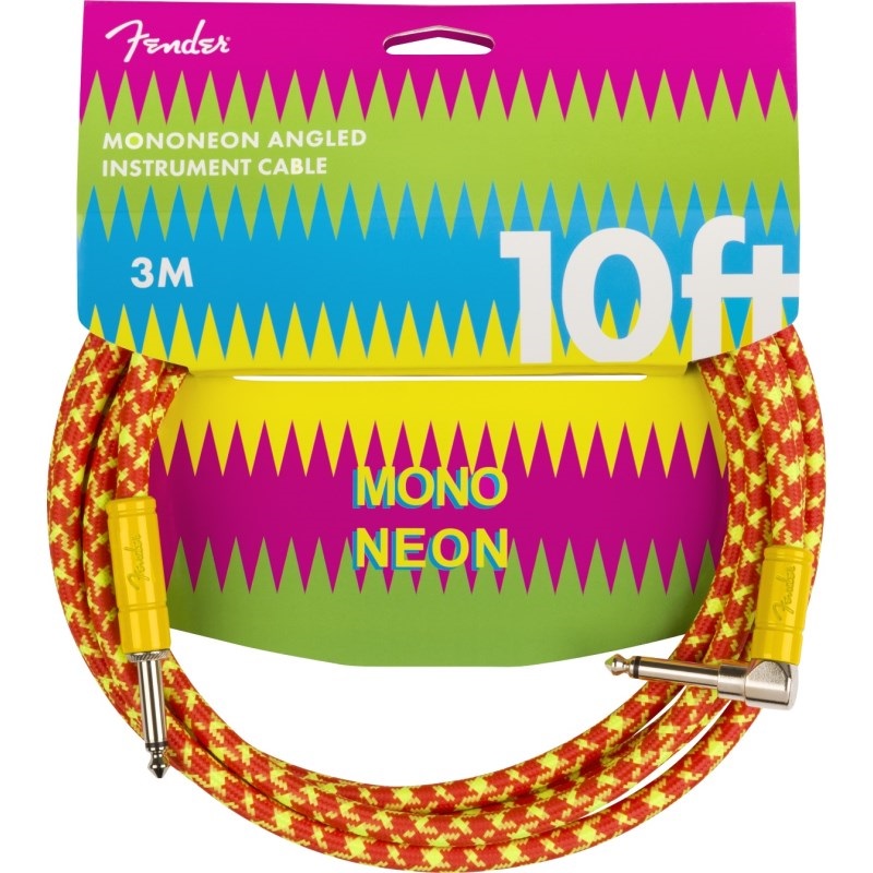 MonoNeon Instrument Cable 10' Straight/Angle (Orange) [0990810282]の商品画像