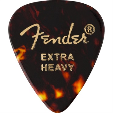 Fender USA Classic Celluloid Tortoise Shell 351 Shape (Extra Heavy/12枚セット) [1980351200]