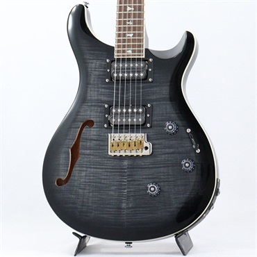P.R.S. SE Custom 24 Semi-Hollow Piezo (Charcoal Burst P.R.S. SE Custom 24 Semi-Hollow Piezo (Charcoal Burst