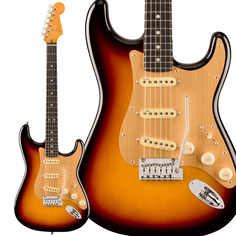 Fender USA American Ultra II Stratocaster (Ultraburst/Ebony