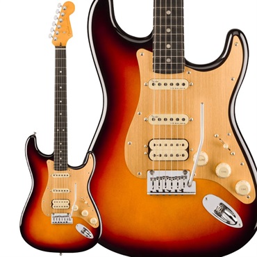 American Ultra II Stratocaster HSS (Ultraburst/Ebony)