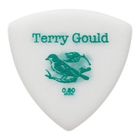 Terry Gould Sand Grip GUITAR PICK (WHITE/オニギリ型) [0.80mm]