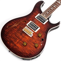 SE Custom 24 Semi-Hollow Piezo (Orange Tiger Smokeburst)