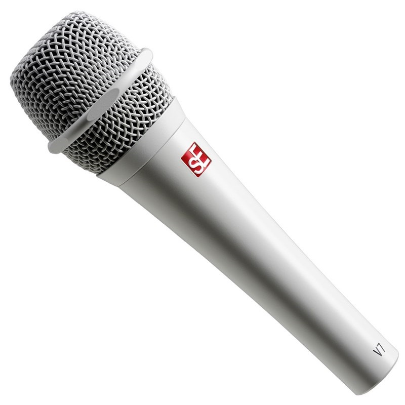 ファッション特集 sE Electronics White(ホワイト)(ダイナミックマイク V7 配信機器・PA機器・レコーディング機器