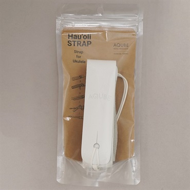AQUBE MUSIC PRODUCTS ハウオリ ウクレレストラップ 220 (WHITE) アクビ
