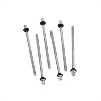 DWSM375C [True Pitch Tension Rods， TP30 / Chrome Over Steel / 4.37 inch]