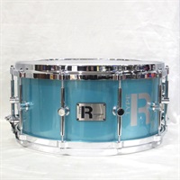 MTR-1465DH [Type-R BULLET Snare Drum 14''×6.5'' - Turquoise Metallic Lacquer]