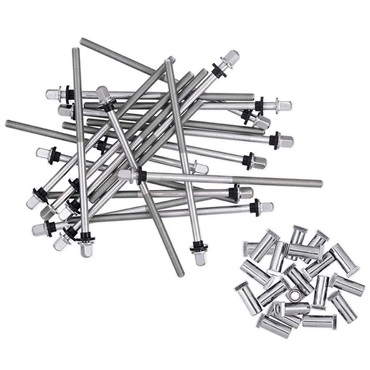 DWSMTP50B [True Pitch 50 Tension Rods / Bass Drum / Stainless Steel]