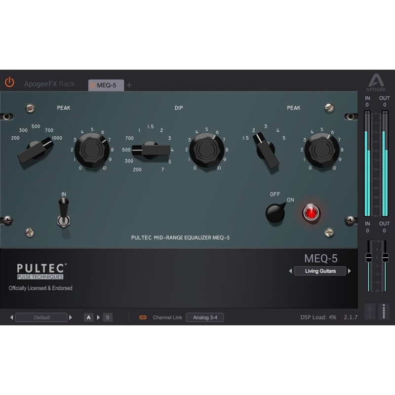 APOGEE Apogee FX MEQ-5 (アポジー)(ソフトウェア)(パルテック)(オンライン納品)(2時間以内に納品)