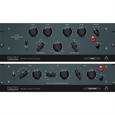APOGEE Apogee FX Pultec Bundle (アポジー)(パルテック)(ソフトウェア)(オンライン納品)(2時間以内に納品)