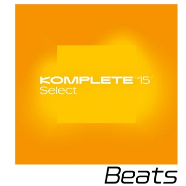Native Instruments Komplete 15 Select Beats (ネイティブインストルメンツ)(コンプリート)(オンライン納品)(2時間以内に納品)