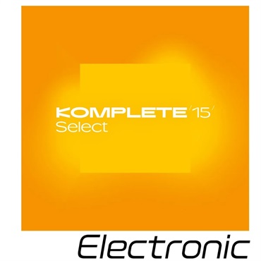 Native Instruments Komplete 15 Select Electronic (ネイティブインストルメンツ)(コンプリート)(オンライン納品)(2時間以内に納品)