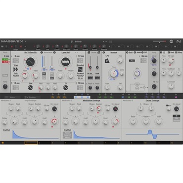 Native Instruments 【Massive X 60%オフ！】MASSIVE X (ネイティブインストルメンツ)(マッシブ)(オンライン納品)(2時間以内に納品)