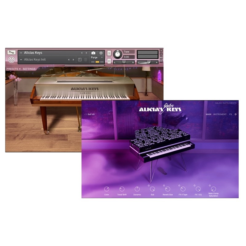 Native Instruments Alicia Keys Bundle (ネイティブインストルメンツ)(アリシアキーズ)(オンライン納品)(2時間以内に納品)