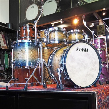 TAMA STAR Walnut 4pc Drum Kit [22BD，16FT，12TT，10TT