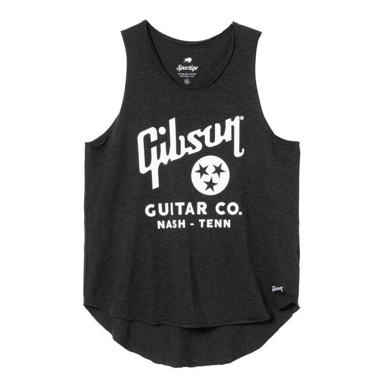 Gibson Tristar Tank Top (Black)， (Large) [GA-GG-TTKLG