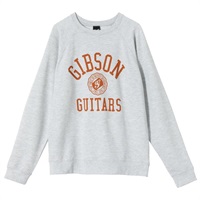 Collegiate Crewneck (Heather Gray)， (XL) [GA-HOOD-COLG-GRY-XL]