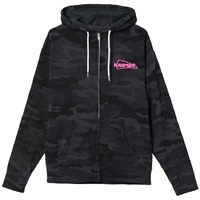Kramer Camo Fullzip Hoodie (Black)， (Large) [GA-KHDCMOLG]