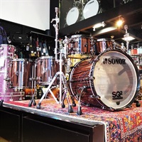 SQ2 System Beech Heavy 5pc Drum Kit -Ebony High Gloss- [BD22，TT10，TT12，FT14，FT16]