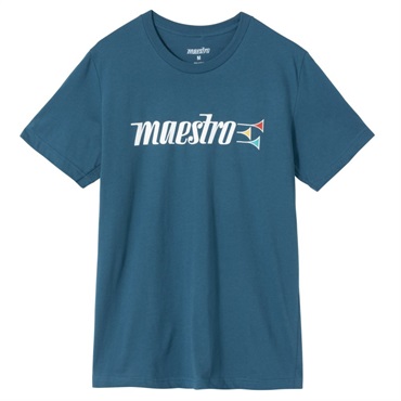 Gibson 【クリスマスセール】 Maestro Trumpets Tee (Teal)， (XL) [GA-TEE-MAEST-TL-XL]