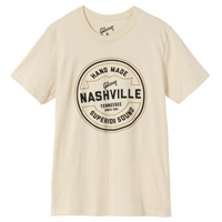 Handmade in Nashville Tee (Cream)， (Medium) [GA-TEE-HAND-CRM-MD]