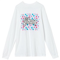 【先取り大特価セール】 Floral Block Logo Long Sleeve Tee (White)， (XL) [GA-LSTEE-FLRL-WHT-XL]