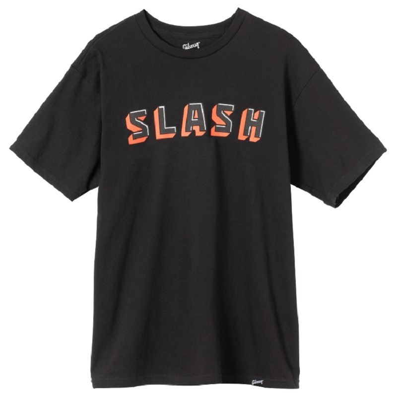 Gibson 【期間限定セール】 SLASH Tee (Black)， (Large) [GA-SLSH