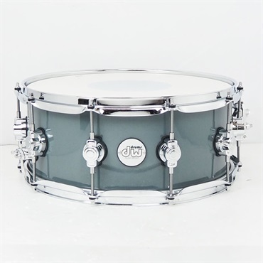 【現品】サイカス・ディオーン・ ホルムグレイニー　6号　K8番 dw DDLG0614SSSG [Design Series Maple Snare 14×6 / Steel Gray Gloss