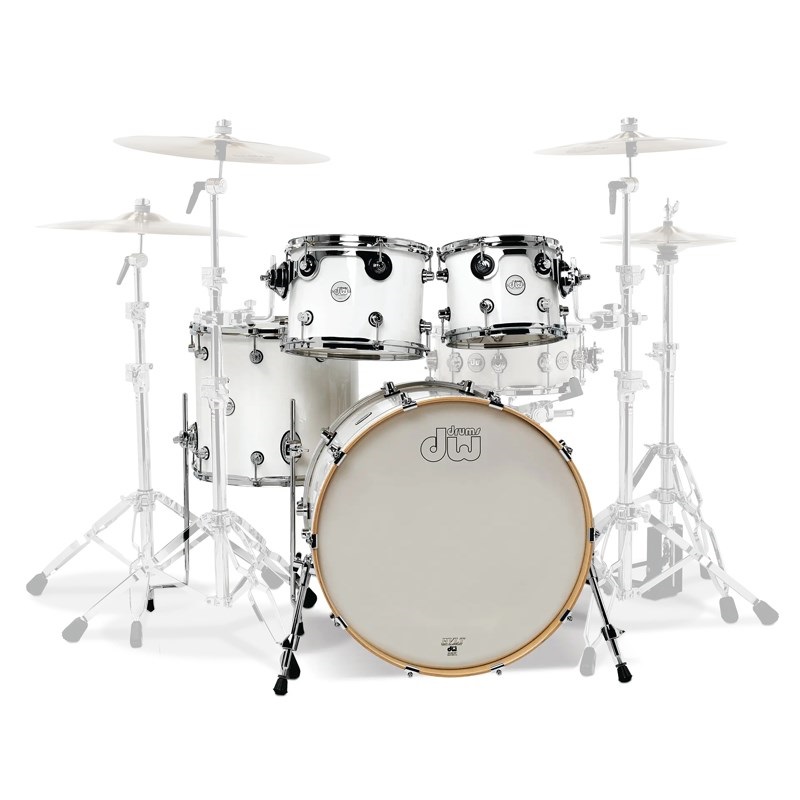 dw DDLG2214WH [Design Series 4-Piece Shell Pack / Gloss White]