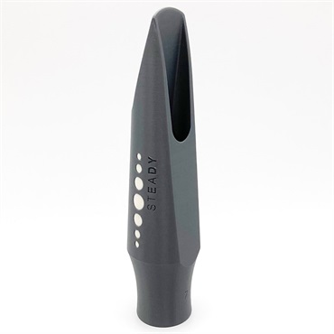 Syos 「オープニング：6」バリトンサックス用マウスピース サイオス Steady(ステディ) Grey&White