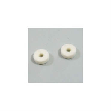 【創業50周年大決算SALE】 Felt Strap pin cushions White (2) [8080]