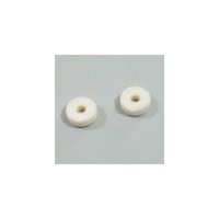 Felt Strap pin cushions White (2) [8080]