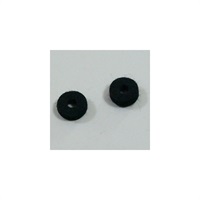 Felt Strap pin cushions Black (2) [8081]