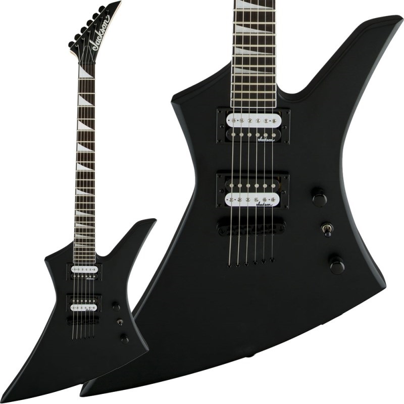 Jackson JS Series Kelly JS32T (Satin Black/Amaranth
