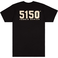 【創業50周年大決算SALE】 EVH 5150 ICONIC T-SHIRT BLACK (L size)(#0222250506)