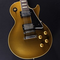 1957 Les Paul Standard Reissue Gold Top Dark Back VOS w/Black Plastics (Double Gold) #742290