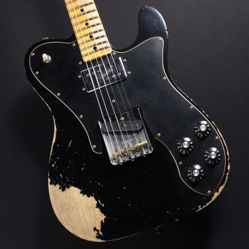 Limited Edition 70s Telecaster Custom Heavy Relic (Aged Black) #CZ571322【特価】の商品画像