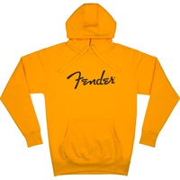 FENDER SPAGHETTI LOGO HOODIE BUTTERSOTCH BLONDE (XL size)(#9113101606)