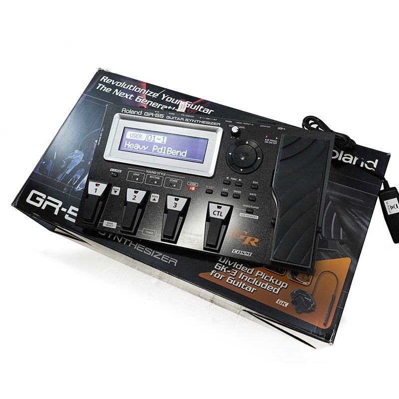 Roland GR-55BK 新品 完備品 保証付 Amazon | Roland ローランド ギターシンセサイザー GR-55S-BK