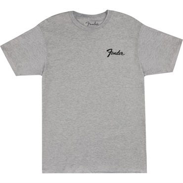 Fender USA FENDER(R) TRANSITION LOGO TEE ATHLETIC GRAY (XL size)(#9192500606)