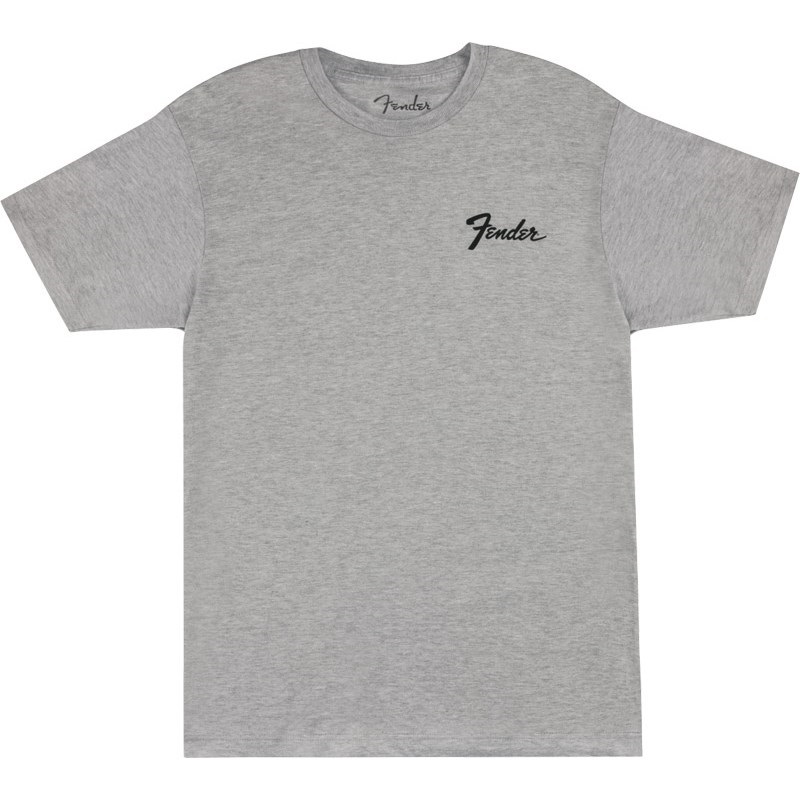 Fender USA FENDER(R) TRANSITION LOGO TEE ATHLETIC GRAY (XL size)(#9192500606)